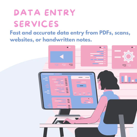 Data Entry (Manual & Bulk)